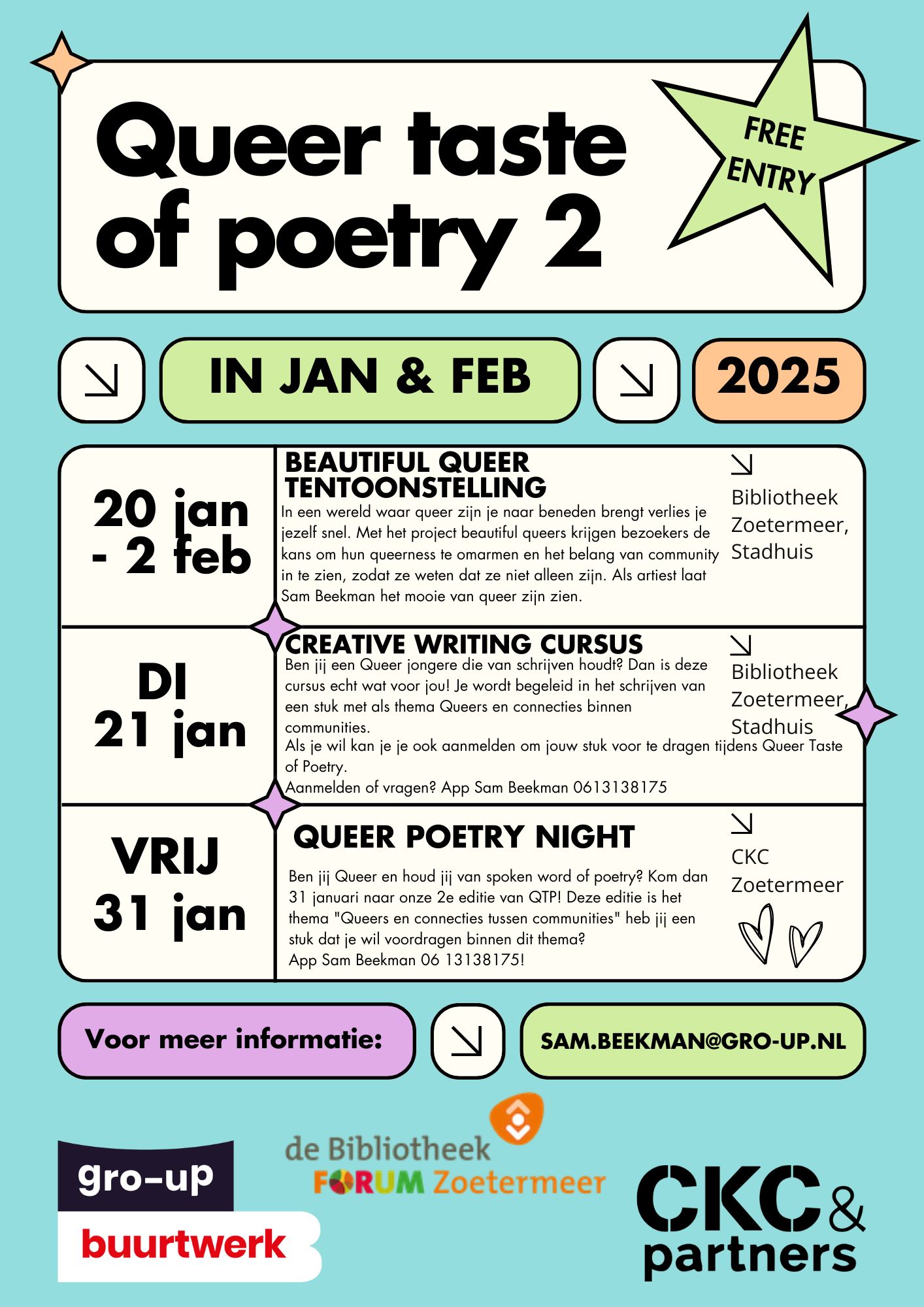 QTP2 weekprogramma visual